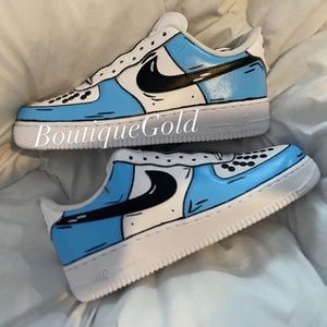 Nike Air Force 1 Cartoon Pop Art Sketch CUSTOMS